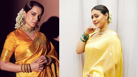 Actresses Kajol and Kangana Ranaut