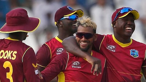 West Indies players
