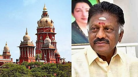 Madras High Court; O Panneerselvam