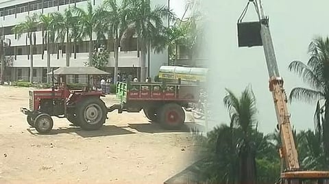 Visuals from the spot