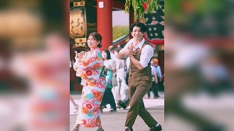 Screengrab from the video