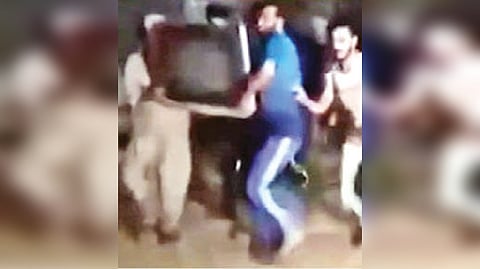 Screengrab from the video