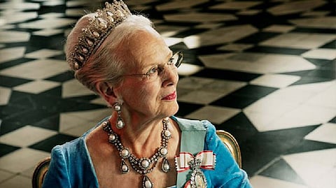 Danish queen Margrethe II