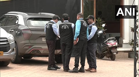 CBI investigating in the resort at Anjuna beach