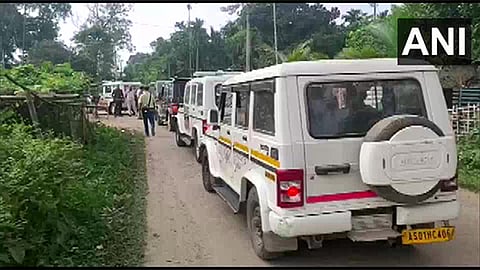 Visual of the raids from Assam's Nagarbera area on September 27