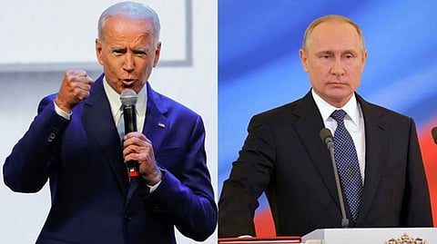 Joe Biden; Vladimir Putin