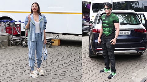 Bollywood actors Kiara Advani and Manish Paul