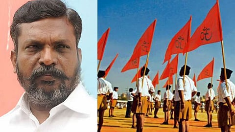 VCK president Thol Thirumavalavam