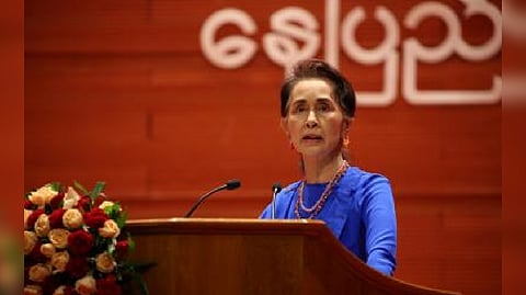 Myanmar's former State Counsellor Aung San Suu Kyi