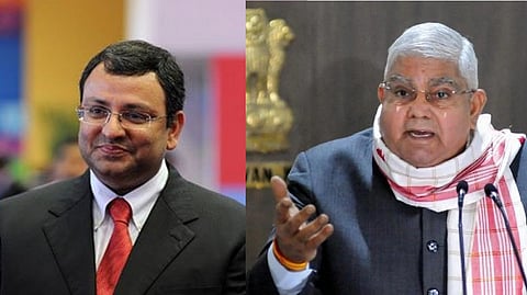 Cyrus Mistry; VP Jagdeep Dhankhar