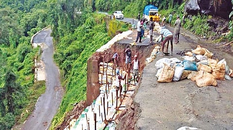works on the fully restored Palani Road
