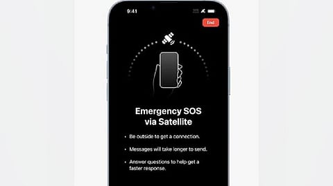 This feature from Apple is different from the likes of satellite-based data and text connectivity incoming features from Lynk, T-Mobile and Starlink.