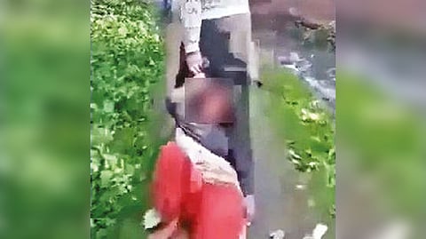 Screengrab from the video