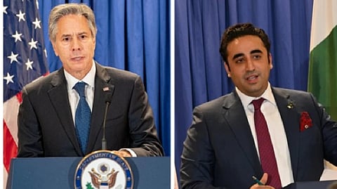 US Secretary of State Antony Blinken met his Pakistani counterpart Bilawal Bhutto Zardari