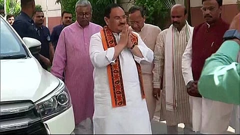 Bharatiya Janata Party (BJP) National President Jagat Prakash Nadda