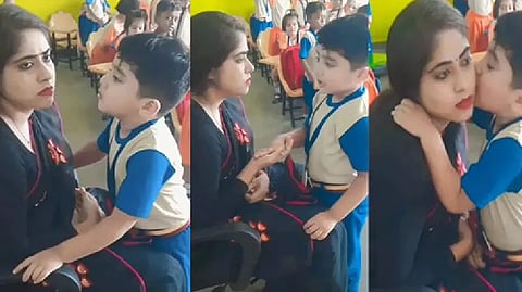 Screengrab from the video