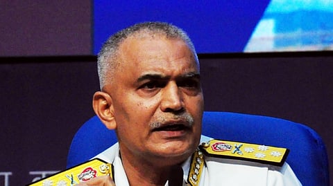 Indian Navy chief Admiral R. Hari Kumar