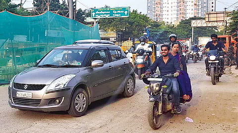 Metro and SWD works causing hardships for motorist on MTH Road.