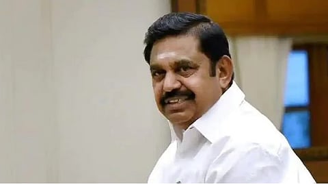 AIADMK interim general secretary Edappadi K Palaniswami
