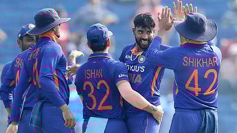 South Africa were bowled out for a paltry 99 in 27.1 overs.