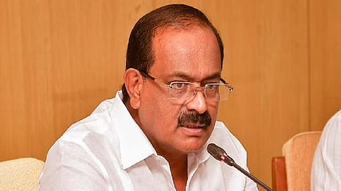 State Food Minister R Sakkarapani