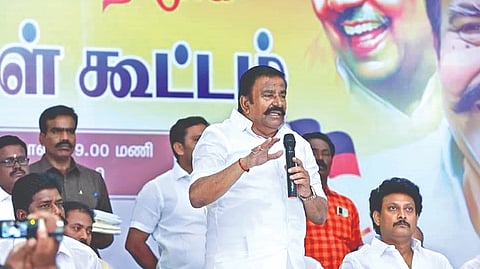 Municipal Administration Minister KN Nehru