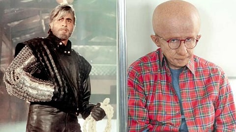 Amitabh Bachchan in 'Shahenshah' and 'Paa'