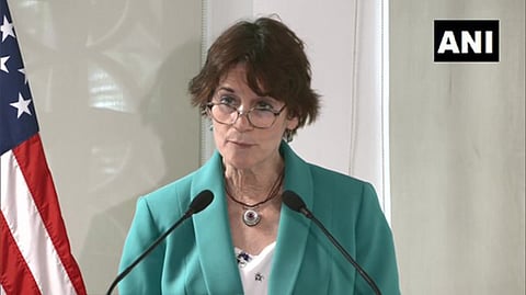 US Charge d'Affaires in India Patricia A. Lacina