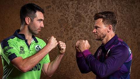 Andrew Balbirnie and Richie Berrington