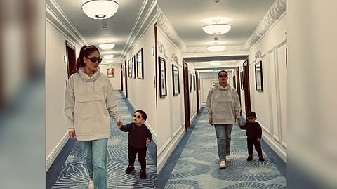 Kareena Kapoor with son Jeh