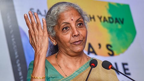 Union Finance Minister Nirmala Sitharaman