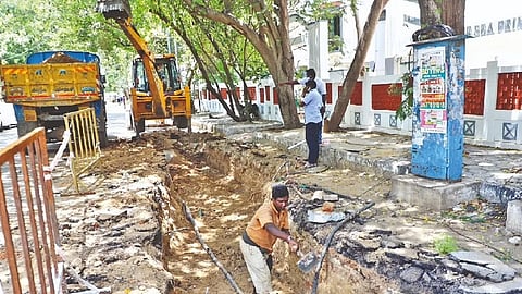 The stormwater drain works in Chennai will be completed by October 15.