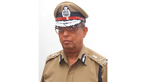 Retired DGP D Mukherjee