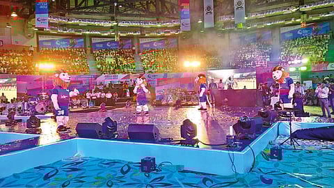 The 36th edition of the National Games drew to a close at Gandhinagar on Wednesday