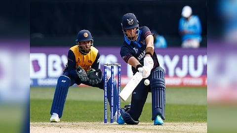 Namibia displayed solid intent while batting