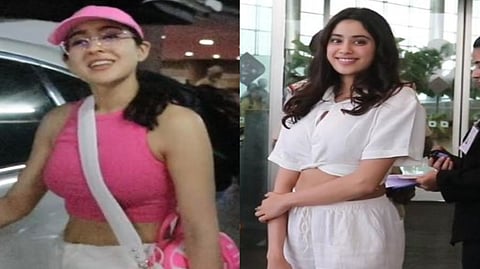 Sara Ali Khan and Janhvi Kapoor