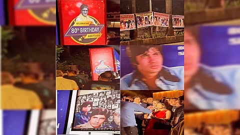 Fans celebrate Big B's birthday outside 'Jalsa'