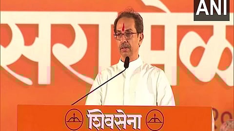 Shiv Sena chief Uddhav Thackeray