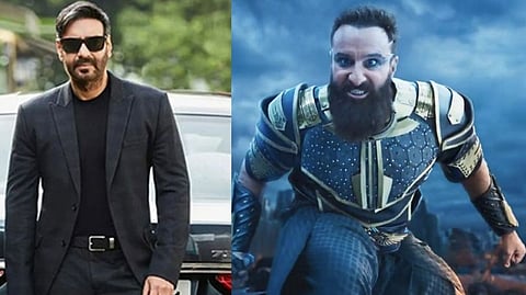 Ajay Devgn; Saif Ali Khan in 'Adipurush' teaser