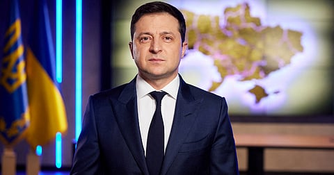 Ukrainian President Volodymyr Zelenskiy