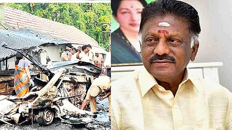 Former chief minister and ousted AIADMK leader O Panneerselvam