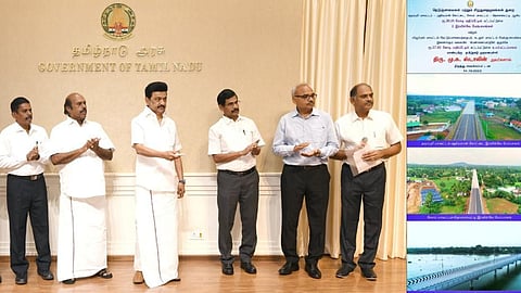 CM Stalin inaugurates bridges constructed at the cost of Rs 58 cr