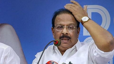 Congress' Kerala unit chief K Sudhakaran