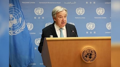 UN Secretary-General Antonio Guterres