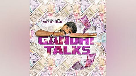 Poster of 'Gandhi Talks'