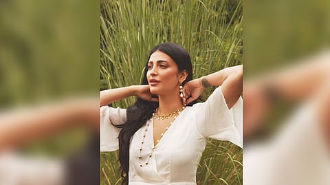 Actress Shruti Haasan