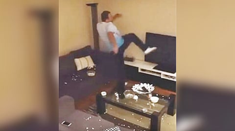 Screengrab from the video