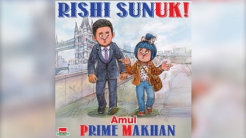 'Prime Makhan': Amul congratulates UK PM Rishi Sunak