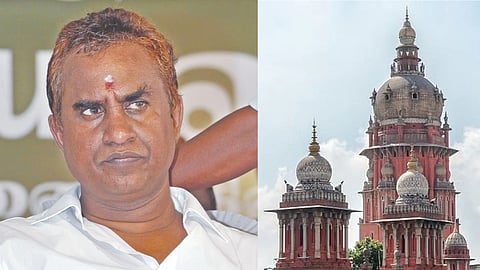 Former minister SP Velumani; Madras High Court
