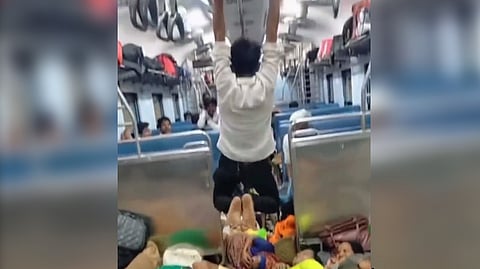 Screengrab from the video